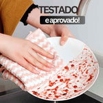 (Compre 5 Leve 10) Panos Mágicos® - Limpeza Perfeita Premium Chef Atoalhado - Brinde Exclusivo 🏆