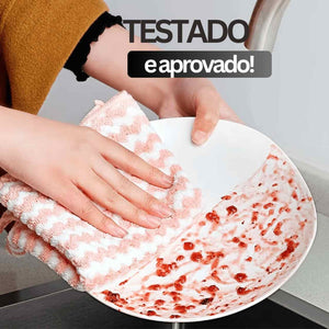 (Compre 5 Leve 10) Panos Mágicos® - Limpeza Perfeita Premium Chef Atoalhado - Brinde Exclusivo 🏆