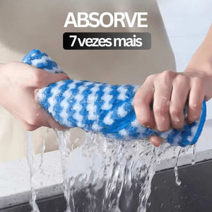 (Compre 5 Leve 10) Panos Mágicos® - Limpeza Perfeita Premium Chef Atoalhado - Brinde Exclusivo 🏆