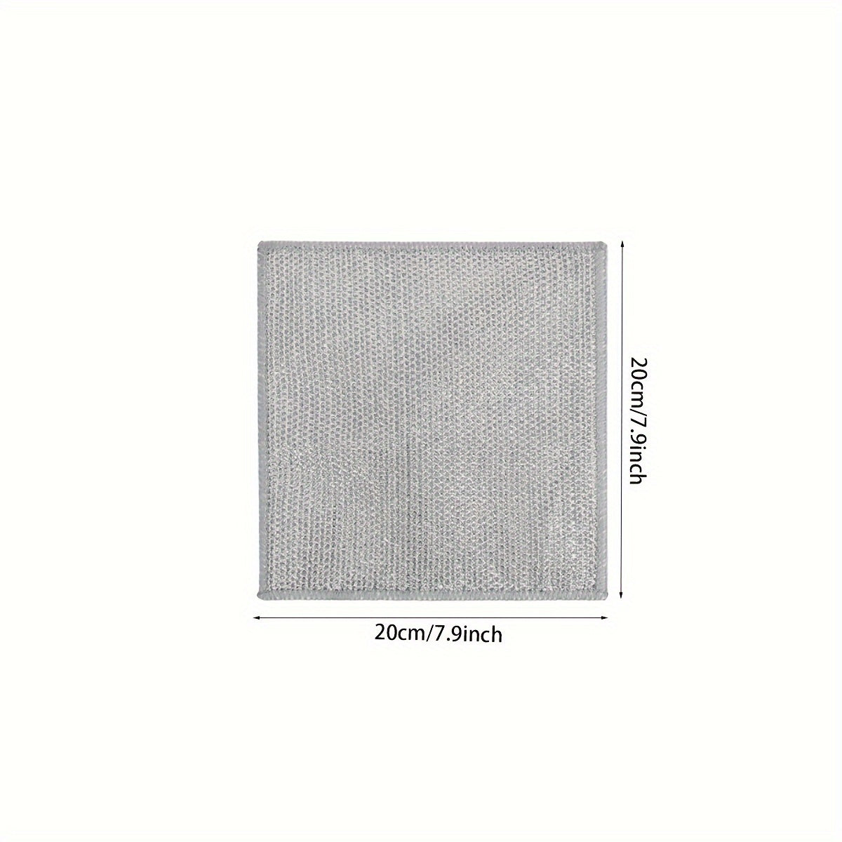 1/2/4/10/12pcs Magic Cleaning Cloth Thickened Double sided Metal Steel Wire Rags Kitchen Dish Pot Wash dishing Cloths Towel Clean Tools