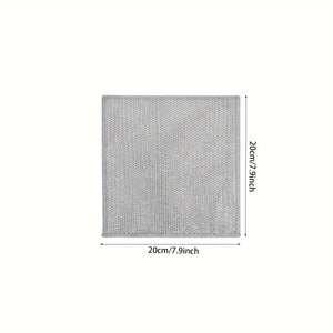 1/2/4/10/12pcs Magic Cleaning Cloth Thickened Double sided Metal Steel Wire Rags Kitchen Dish Pot Wash dishing Cloths Towel Clean Tools