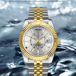 Reloj de buceo NIBOSI de lujo a la moda para hombre, reloj de fecha resistente al agua 30ATM, relojes deportivos, reloj de pulsera de cuarzo para hombre, reloj Masculino