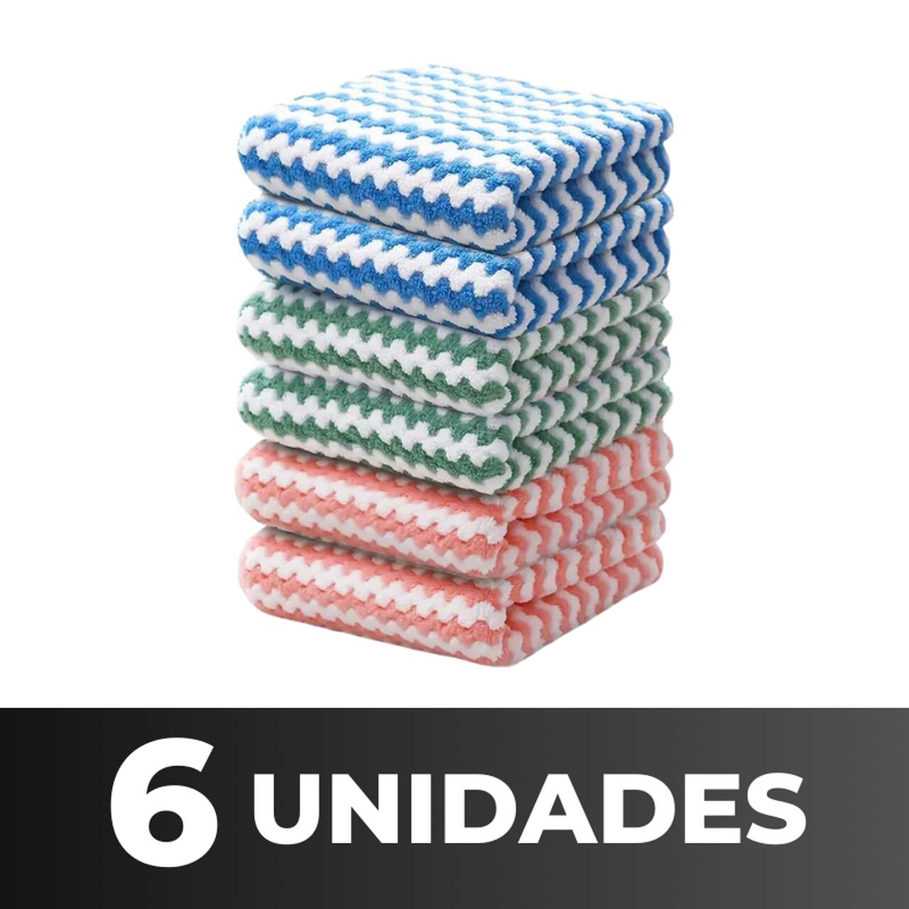 (Compre 5 Leve 10) Panos Mágicos® - Limpeza Perfeita Premium Chef Atoalhado - Brinde Exclusivo 🏆