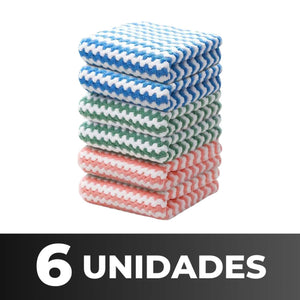 (Compre 5 Leve 10) Panos Mágicos® - Limpeza Perfeita Premium Chef Atoalhado - Brinde Exclusivo 🏆
